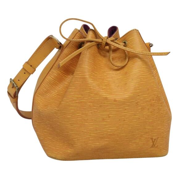 LOUIS VUITTON Epi Petit Noe Shoulder Bag Yellow M44109 - Picture 1 of 16